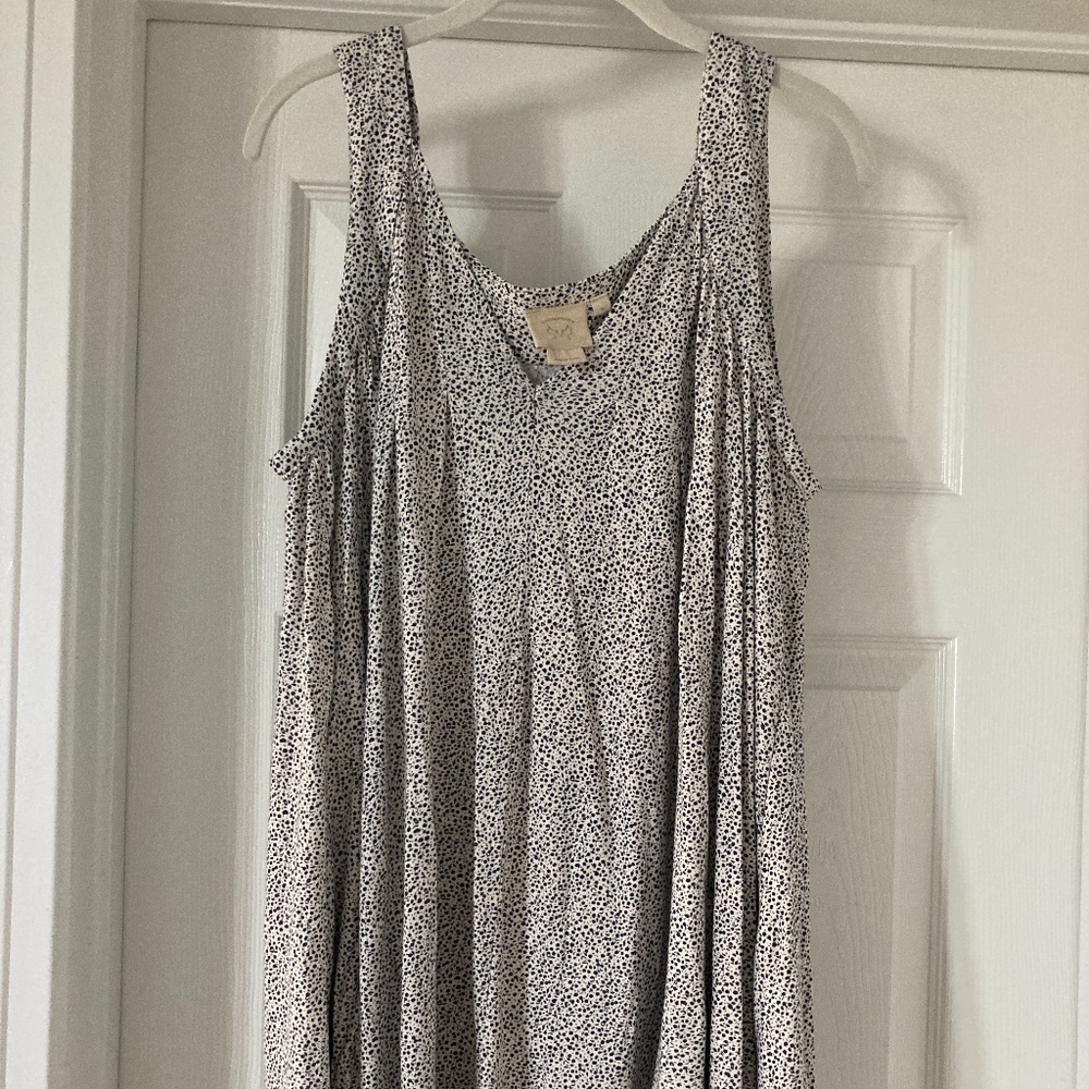 Anthropologie Tunic, swingy tank top XL